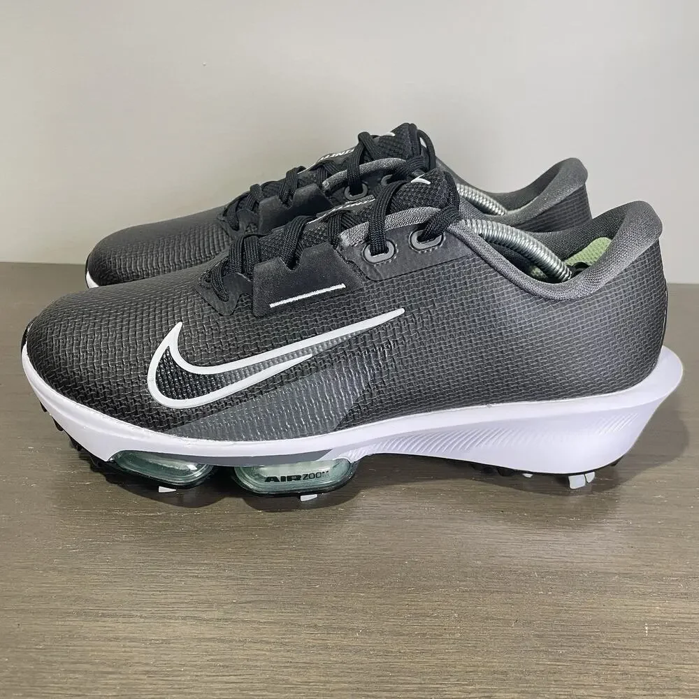Nike Mens 7.5 Golf Shoes NEW Air Zoom Infinity Tour 2 Black Spikes FD0217-002